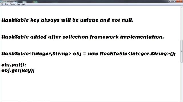 HashTable Example on Map interface by Shiva Sir, what is HashTable in Java смотреть онлайн
