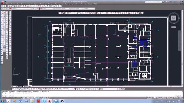 10. Как построить автоматическую размерную линию в Автокаде (Autocad) смотреть онлайн