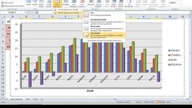 EXCEL GRAFİK ÇİZME - 10 смотреть онлайн