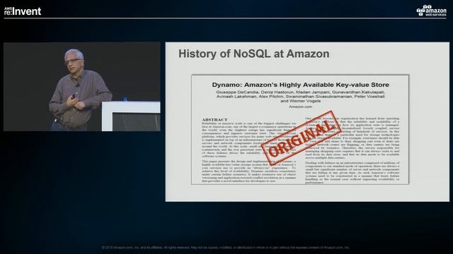 AWS re:Invent 2016: AWS Database State of the Union (DAT320) смотреть онлайн