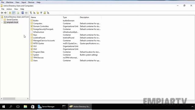 How to Delete a Protected OU in Active Directory Windows Server 2016 смотреть онлайн