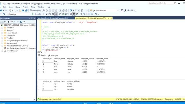 Left join in SQL in hindi #leftjoin #join #sql #sqlqueries #sqlserver #sql_server #leftouterjoin смотреть онлайн
