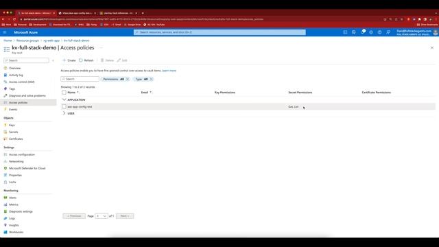 Azure Key Vault Secrets As App Service Configuration Settings