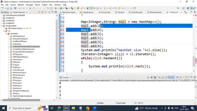 Collection Framework with Examples | List | Set | HashMap смотреть онлайн