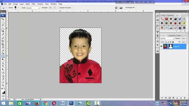 HindiCreate Passport size Photo in adobe Photoshop CS 3 # NEW video 2016#how to make pasport photo смотреть онлайн