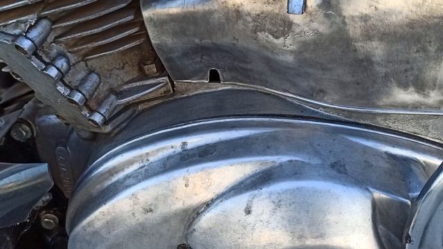 ИЖ планета 5 работа двигателя с успокоителем моторной цепи на холодную. смотреть онлайн