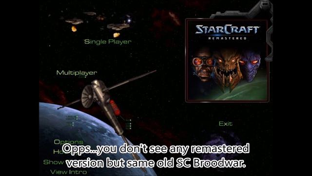 SWITCH version - STARCRAFT REMASTERED from Starcraft Broodwar смотреть онлайн