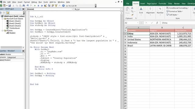 Excel VBA Macro: Bold, Italicize, and Underline Text in Email Message (HTML) смотреть онлайн