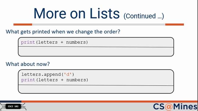 PythonVideo5 ListBasics смотреть онлайн