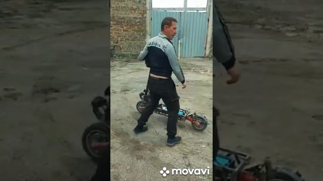Переделал электросамокат Kugoo g 2 pro. смотреть онлайн