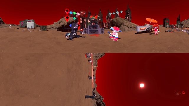 Vs Hank Accelerant Friday Night Funkin' Animation 3D 360° смотреть онлайн