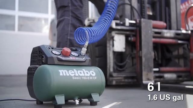 Compresor Metabo Basic 160-6W смотреть онлайн
