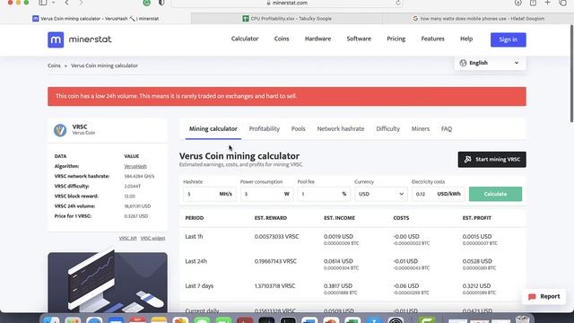 Verus Coin Mining | Which phones are the most profitable? смотреть онлайн