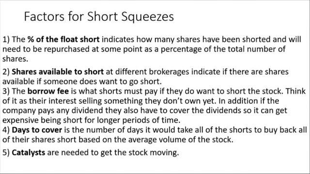Short Squeeze & How to Find One Explained (GameStop, AMC, BB, etc. versus the market makers & funds смотреть онлайн