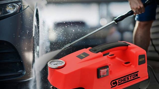 Cheston 1800W High Pressure Car Washer 1600 PSI Bar 390 L/Hr. смотреть онлайн
