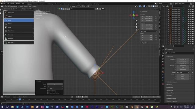 Custom Pivot point in Blender ( Similar to Maya ) смотреть онлайн