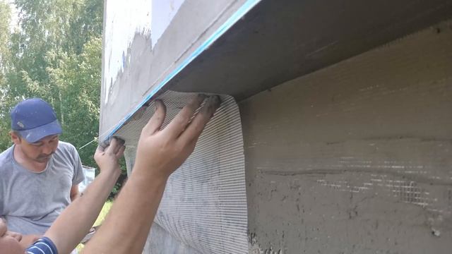 Даже без стартового профиля в СФТК Мокрый Фасад нижний торец утеплителя надёжно защищён от мышей смотреть онлайн