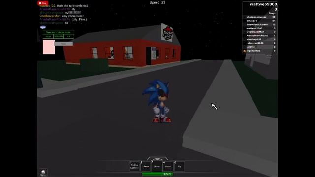 sonic.exe morph in roblox 2 смотреть онлайн
