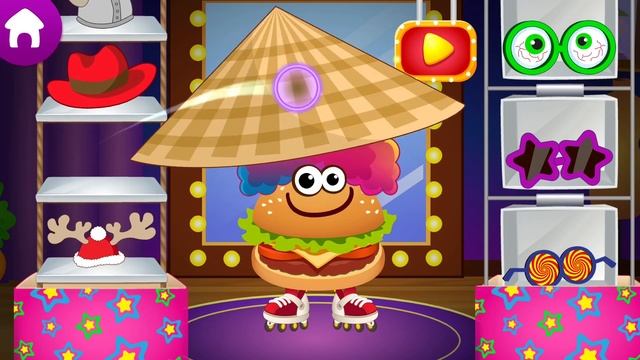 Funny Food Dress Up 2022 game for kids and toddlers смотреть онлайн