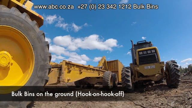 Bulk Bins to transport Mulch | Mulching Machine смотреть онлайн