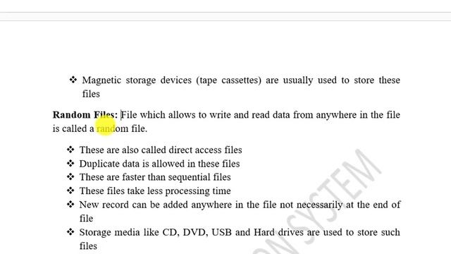 Types of file from storage point of view| Database basics| Database chapter 1 ICS 2nd year computer смотреть онлайн