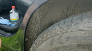 Защищаем ребро задней арки колеса. Черри Тиго 7.