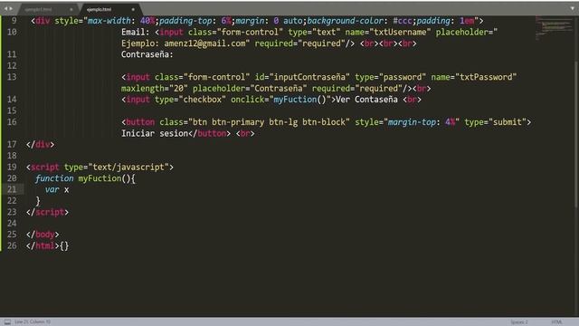 Como mostrar ocultar contraseña desde input password | Javascript смотреть онлайн