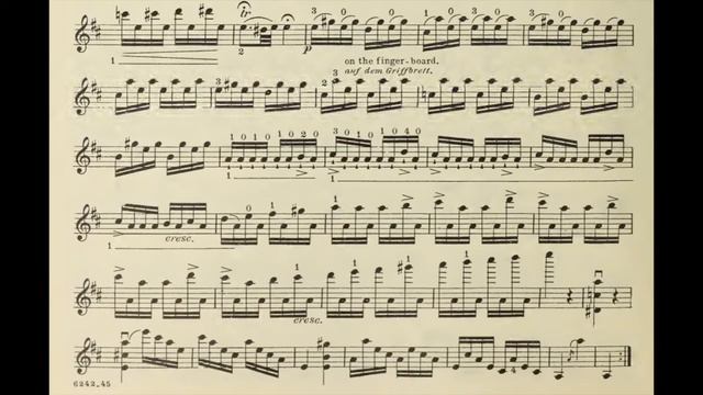 Federigo FIORILLO, Caprice Op.3 N°28, Violon : Corentin SAUVAGER