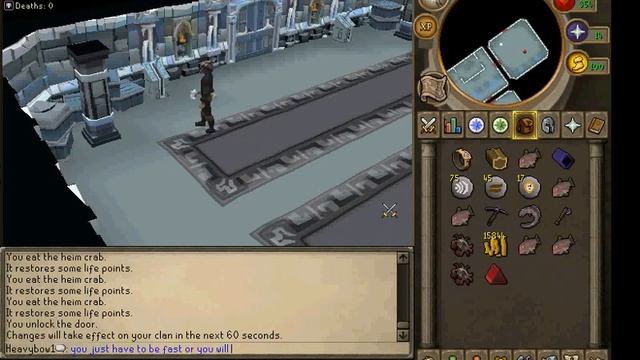 HitchHikers Guide to Dungeoneering! Lever room! смотреть онлайн