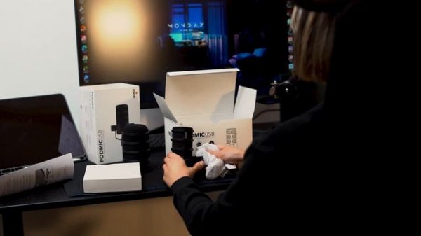 rode podmic usb unboxing/review