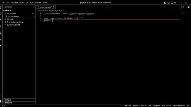 phone number location using python || simple 5 lines of code #youtube #programming #pythonprojects смотреть онлайн
