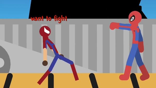 Spider-Man J Vs Mangaverse Spider-Man -Stick Nodes Rumble смотреть онлайн