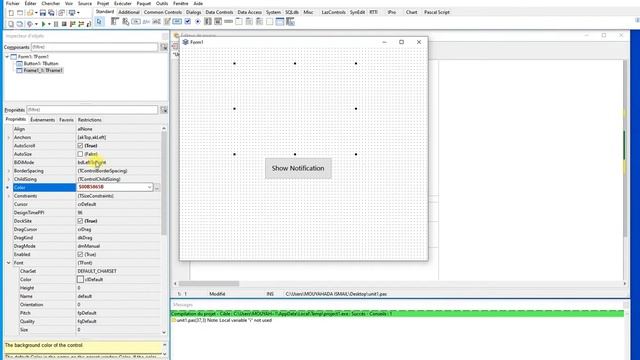 13# Lazarus Tutorial Creating a TFrame within a Form, to connect your forms table смотреть онлайн