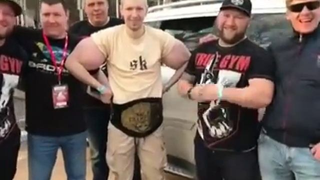 Мой первый пояс! Я чемпион! Кирилл Терешин. Руки Базуки. Синтоловый качёк. Фрик. Халк. Бицули.Фрик смотреть онлайн