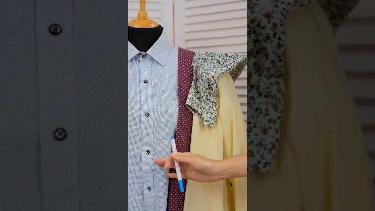 1 новая рубашка из 4х старых #хочушить #курсышитья #шитьедляначинающих #рубашка #рубашкаизрубашек смотреть онлайн