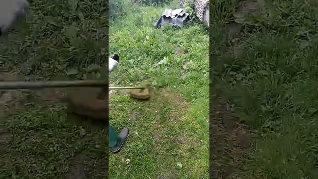 Новая алюминиевая головка (насадка) на триммер смотреть онлайн