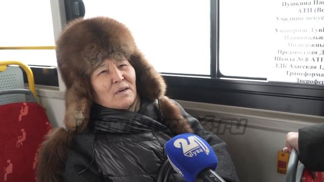 В Кызыле курсирует автобусный маршрут №106 «Звероферма» - ТЭЦ смотреть онлайн