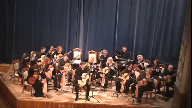 Оркестр гитаристов Киева "ПектораL". А.Вивальди. Концерт D-dur смотреть онлайн