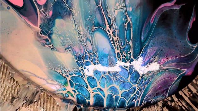 New TLP Colour Shifting Pigments #fluidart #acrylic pouring #tlp смотреть онлайн