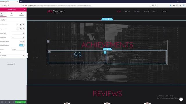 How to use counter element in Elementor | Elementor Tutorial смотреть онлайн
