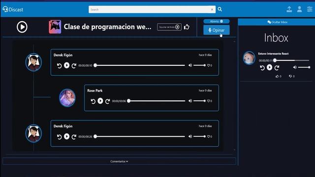 Discast | Video demonstration - React JS, Express JS, Bootstrap, MongoDB смотреть онлайн