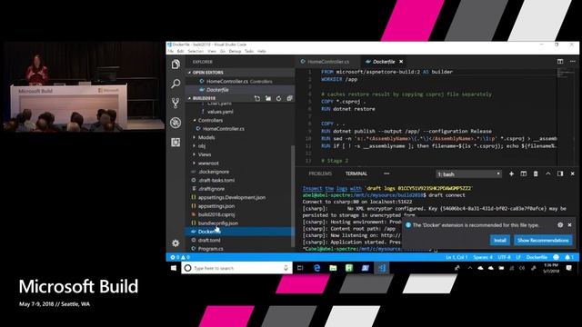 Microsoft Build 2018 Best Practices with Azure & Kubernetes смотреть онлайн