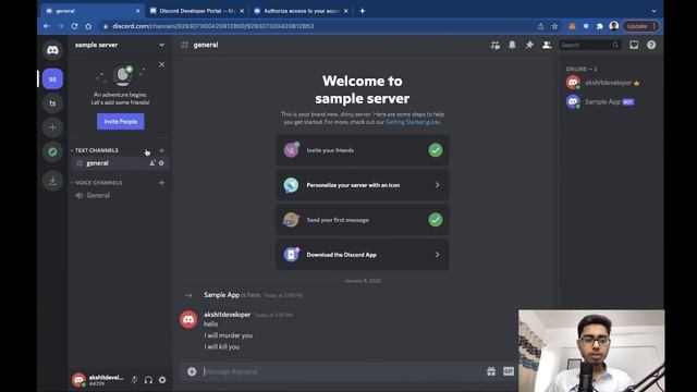 Part 2 - Creating Discord Bots in Python | Creating Events смотреть онлайн