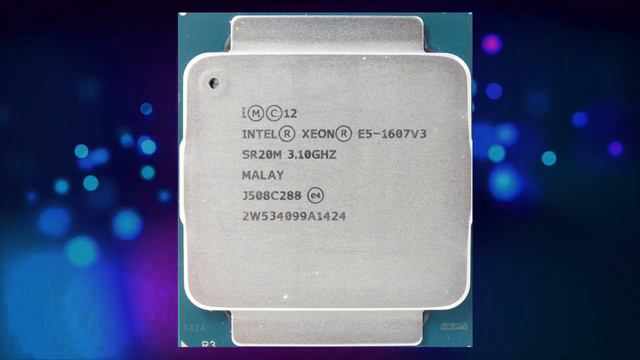 Xeon E5 1607 v3 CPU смотреть онлайн