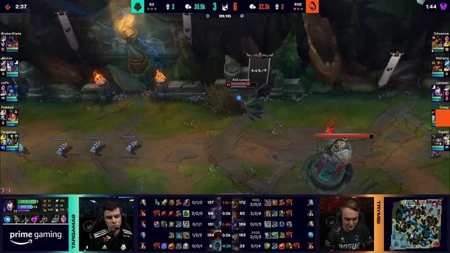 G2 vs. RGE - Finals | LEC Summer | G2 Esports vs. Rogue | Game 2 (2022) смотреть онлайн
