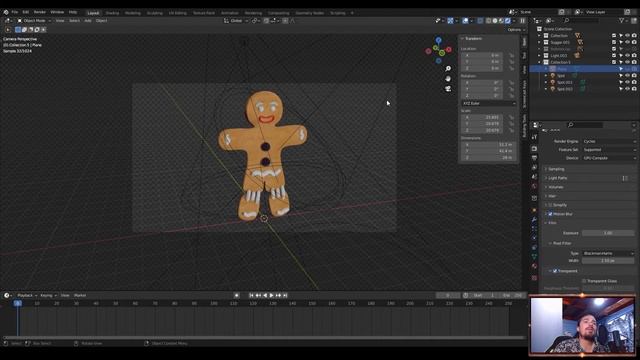? Como RENDERIZAR IMAGEN SIN FONDO (en TRANSPARENCIA) paso a paso en Blender 3.X | 2022 смотреть онлайн