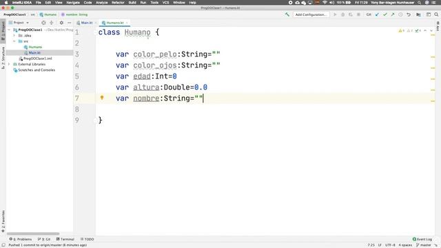 Programación en Kotlin: Clases y Objetos Parte 1 смотреть онлайн
