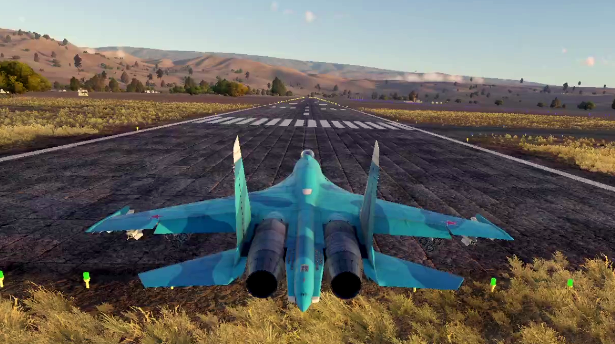 Первый вылет на Су-27СМ в VR шлеме в War Thunder. смотреть онлайн