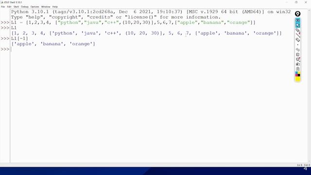 Accessing Nested List in Python Question | Python Interview Questions смотреть онлайн