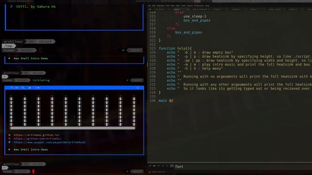 Using After Effects is bloat use ZSH instead to create reusable intros смотреть онлайн